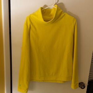 Dudley Stephens Bright Yellow Cowl Neck Fleece